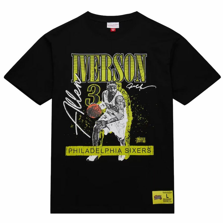 NBA アレン・アイバーソン 76ers Tシャツ 雑誌SLAM GRADIENT TEE