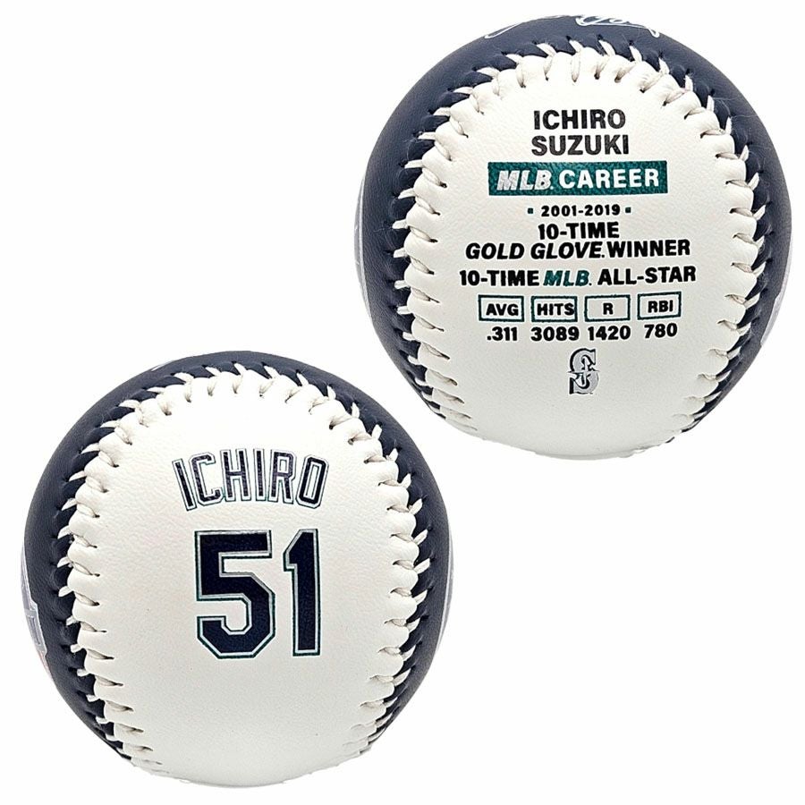 新品未使用　イチロー　ボーリングボール Rawlings（ローリングス） イチロー選手 殿堂入り 記念ボール レプリカ