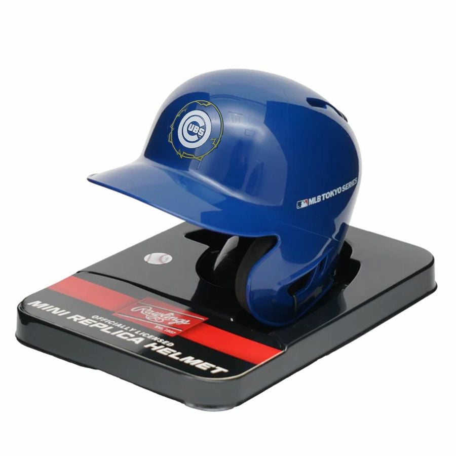 MLB 東京シリーズ 2025 カブス レプリカ ヘルメット ミニサイズ