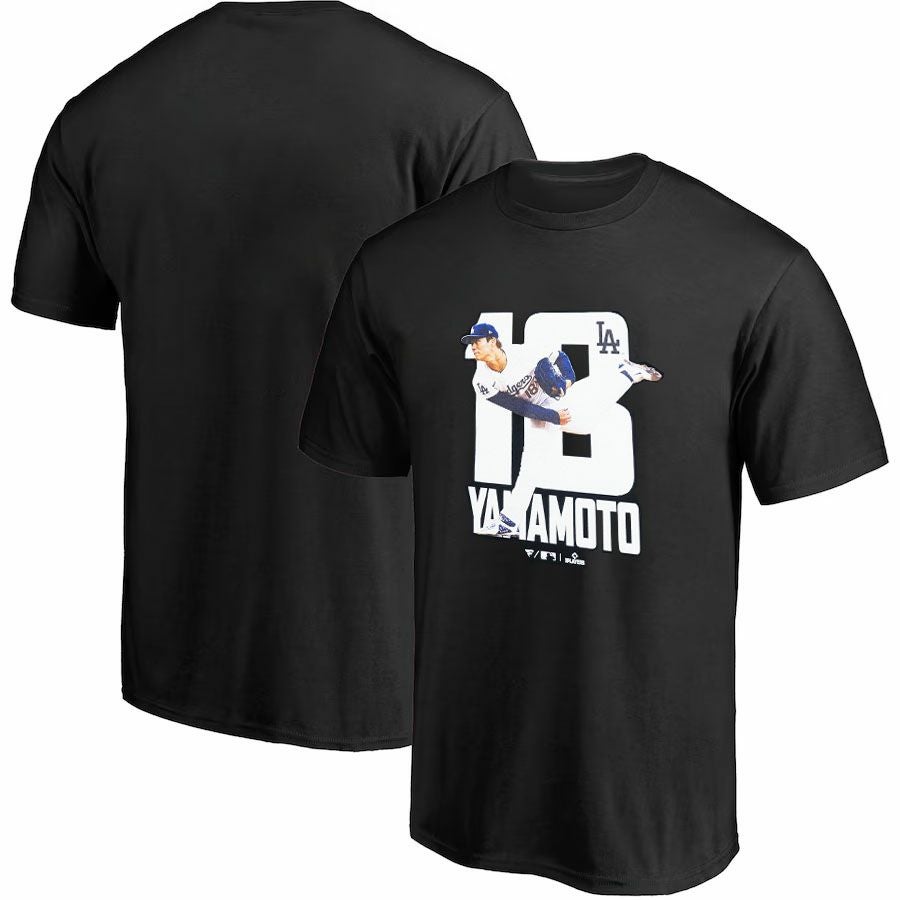 MLB 山本由伸 ドジャース Tシャツ 【海外限定版】ベイビーライオン