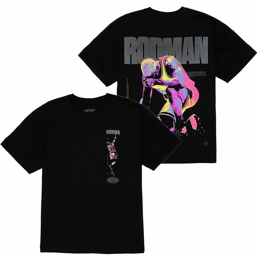 NBA デニス。ロッドマン Tシャツ 【海外買付品】PS限定 Cross Over T