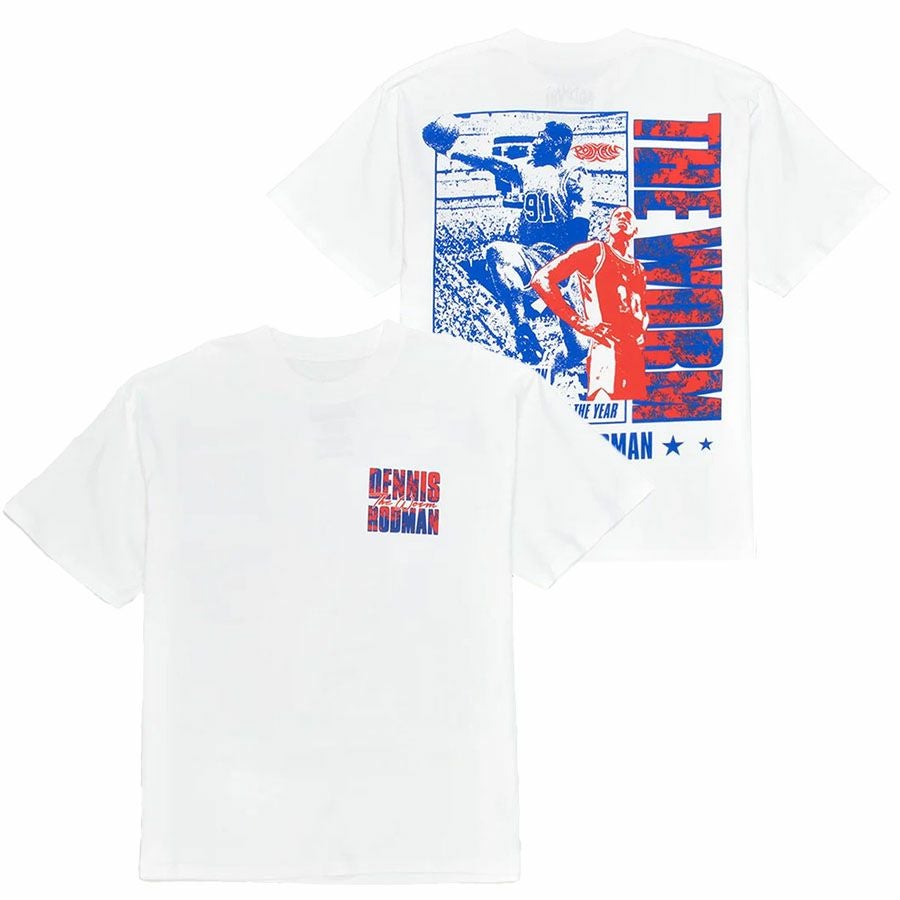 NBA デニス・ロッドマン Tシャツ 【現地買付】Worm Poster Boxy T