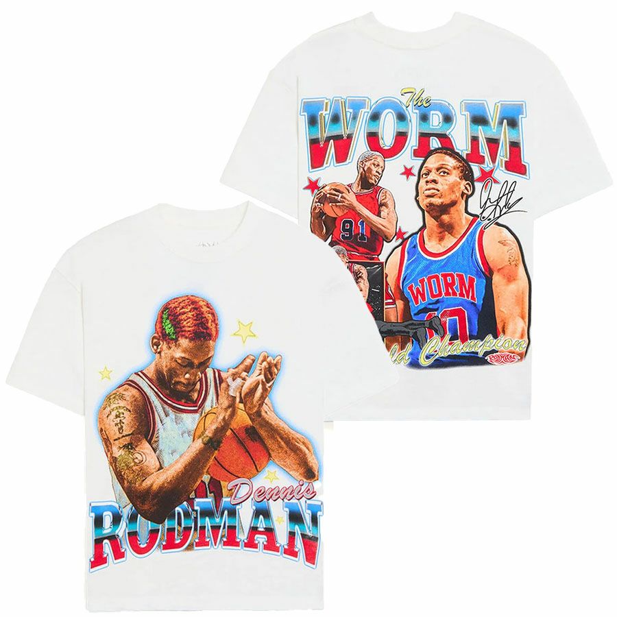 NBA デニス。ロッドマン Tシャツ 【海外買付品】PS限定 Cross Over T