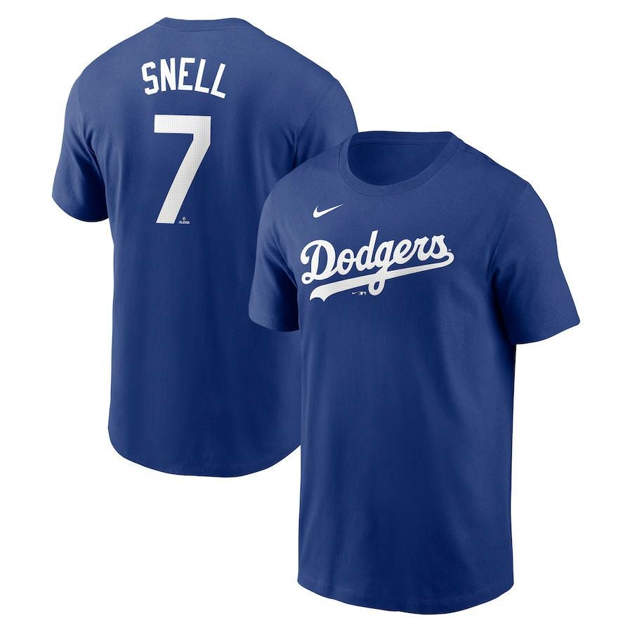 MLB キケ・ヘルナンデス ドジャース Tシャツ ネーム＆ナンバー