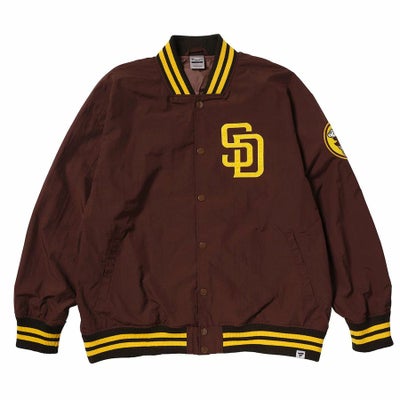 MLB パドレス ジャケット Standardlogo Jacket スタジャン Fanatics 