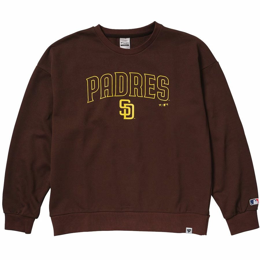 MLB パドレス スウェットシャツ Standard Print Logo Crewneck Sweat