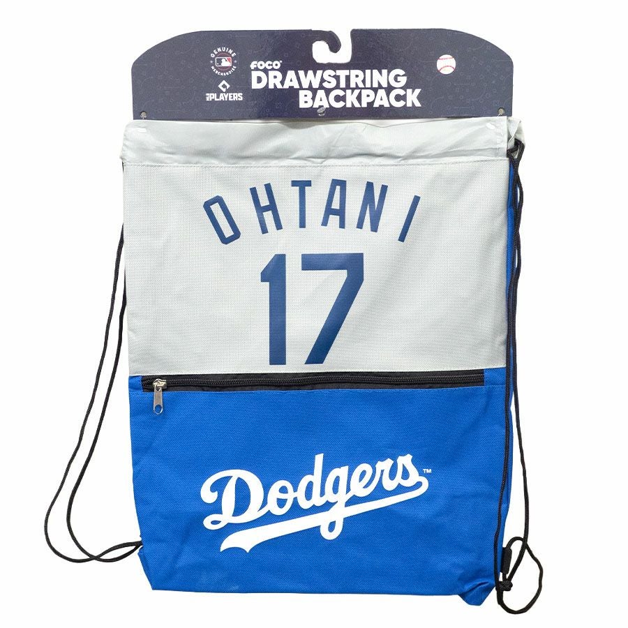 MLB 大谷翔平 ドジャース ナップサック Split Color Drawstring Bag