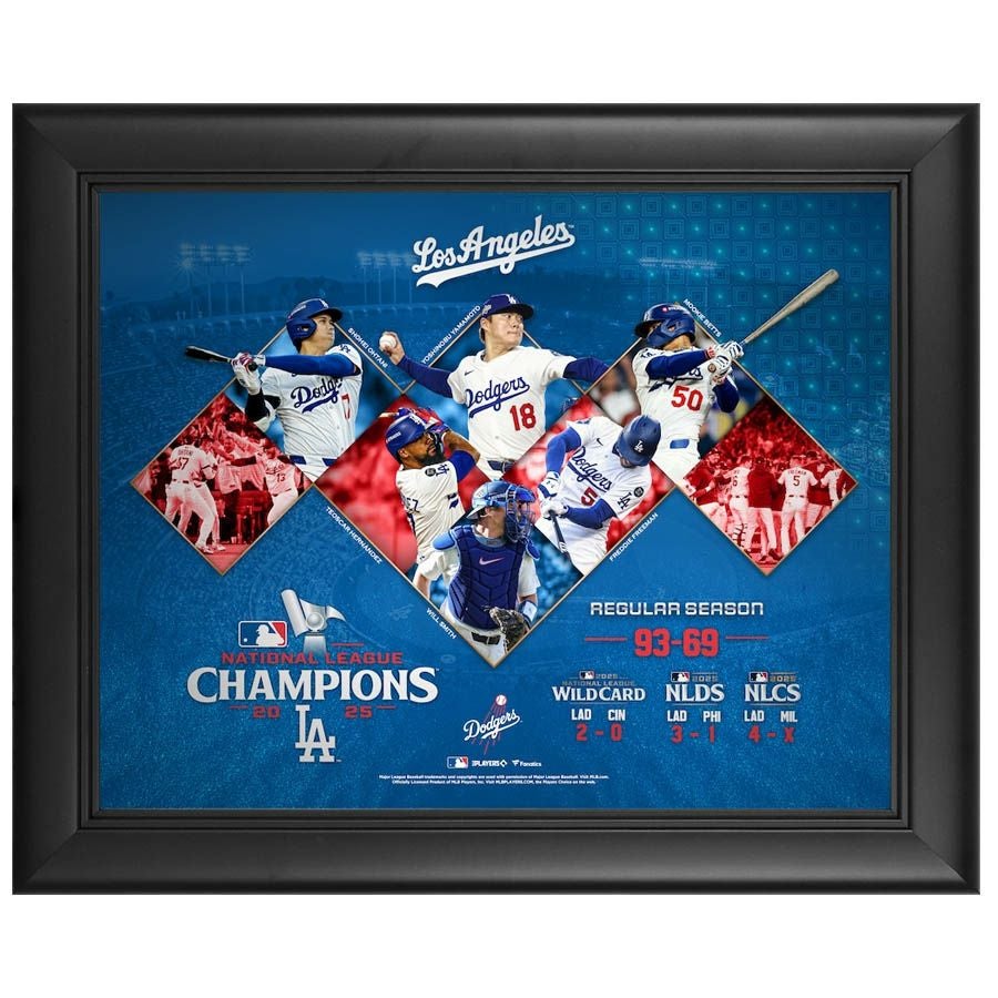 MLB 山本由伸 ドジャース フォトフレーム Fanatics Authentic 10.5 x