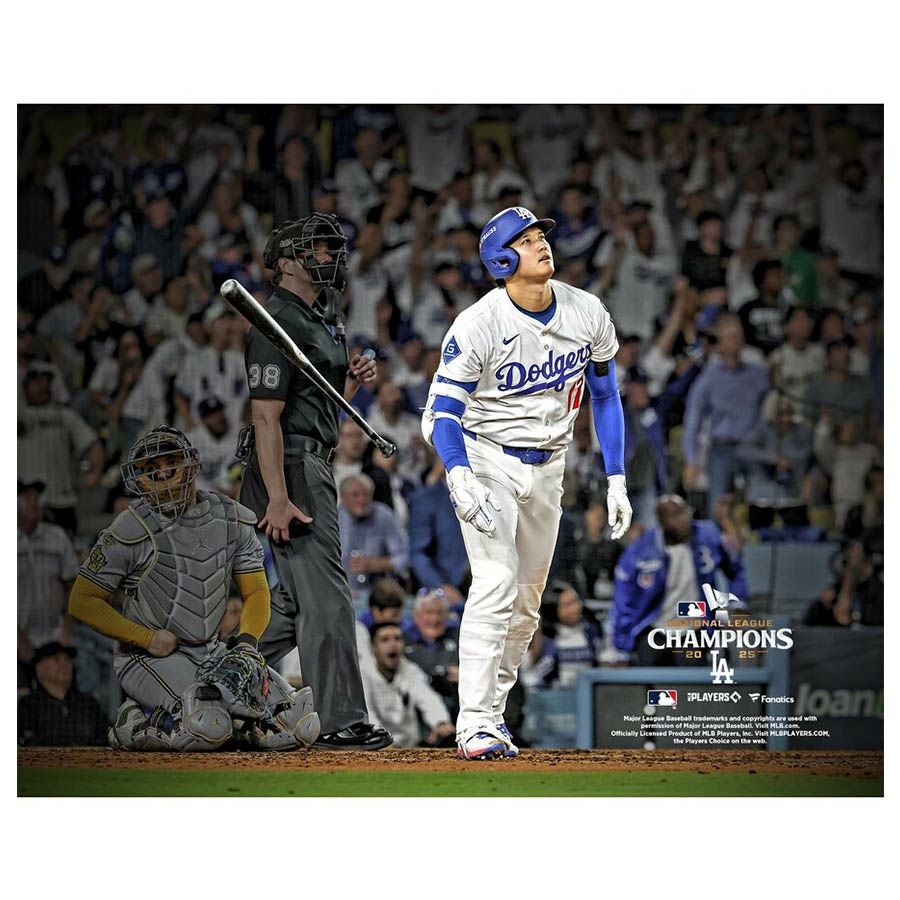 MLB 大谷翔平 ドジャース フォト ポスター 2025 ナリーグ チャンピオン