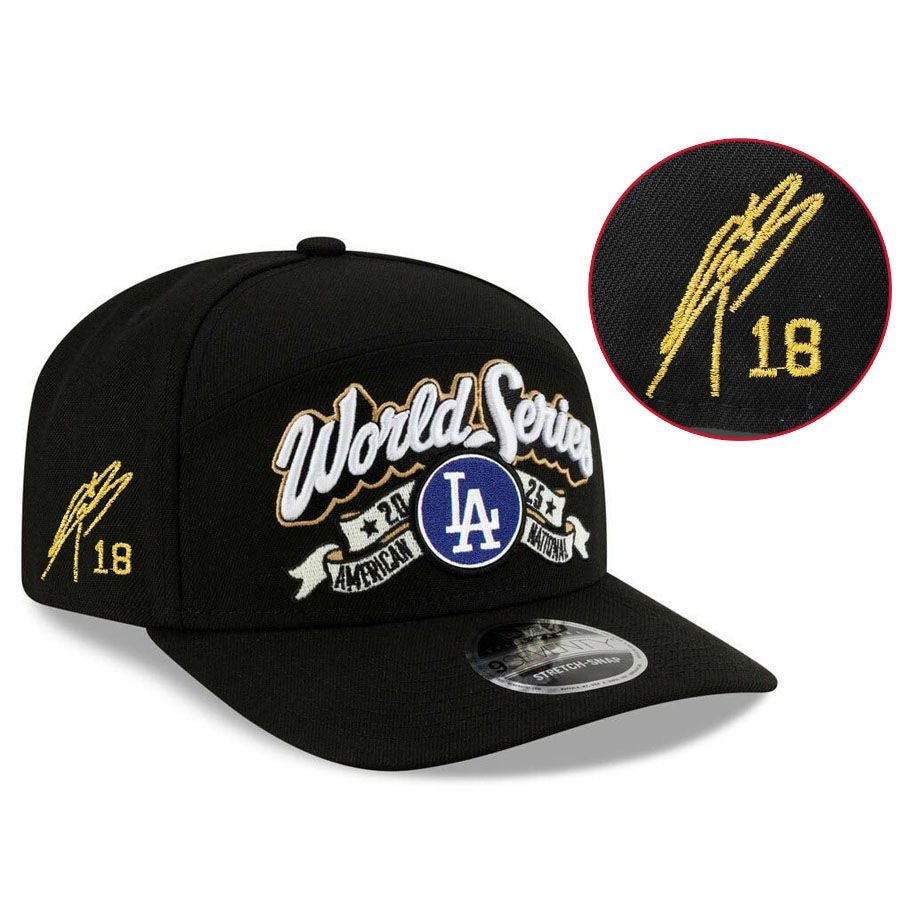 大谷翔平2025NLCS優勝＆MVP受賞＆祝賀会BLACK着用モデルCAP限定品 受注生産商品・2次受注】2025 NL MVP受賞記念 大谷翔平プレミアム