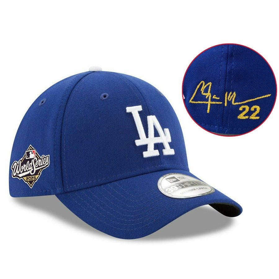 ドジャース選手実使用・ヴィンテージキャップ MLB 山本由伸 ドジャース キャップ 【海外カスタム】ワールドシリーズ