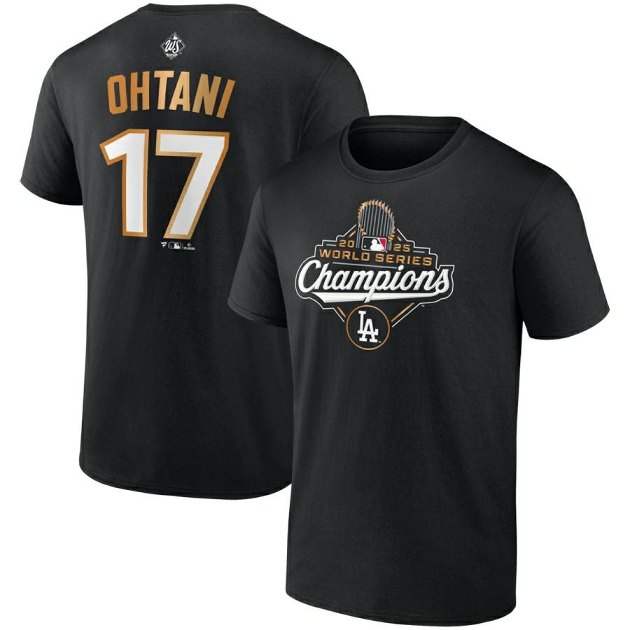 MLB ドジャース Tシャツ 【海外モデル】ワールドシリーズ2025優勝記念