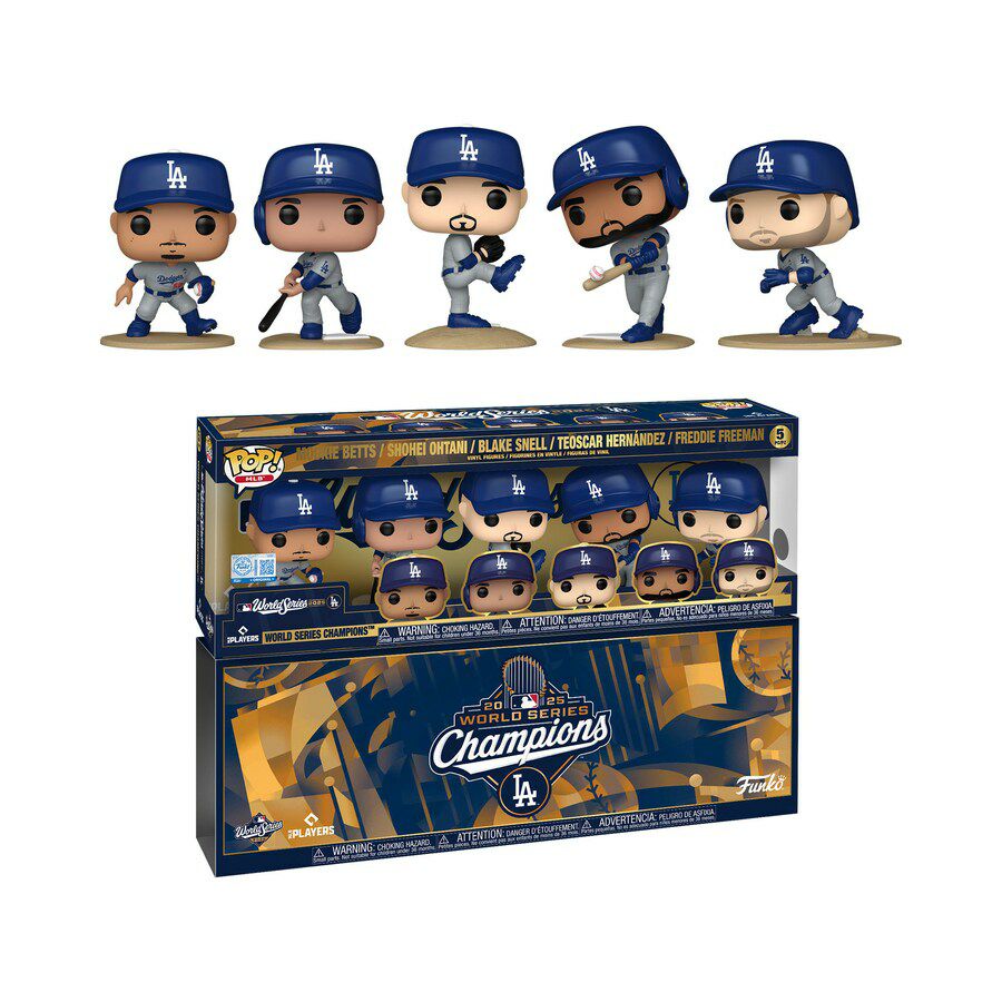 MLB ドジャース フィギュア ワールドシリーズ2025優勝記念 POP! Five