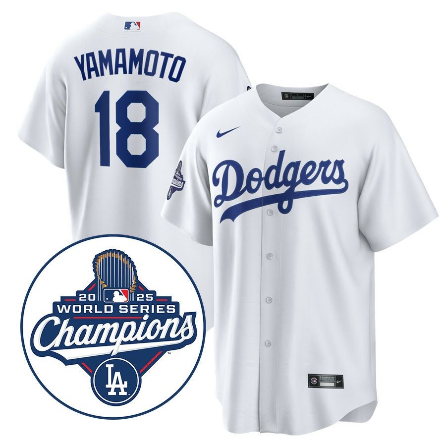 MLB 山本由伸 ドジャース ユニフォーム ワールドシリーズ2025優勝記念 MLB 山本由伸 ドジャース ユニフォーム ワールドシリーズ2025優勝記念