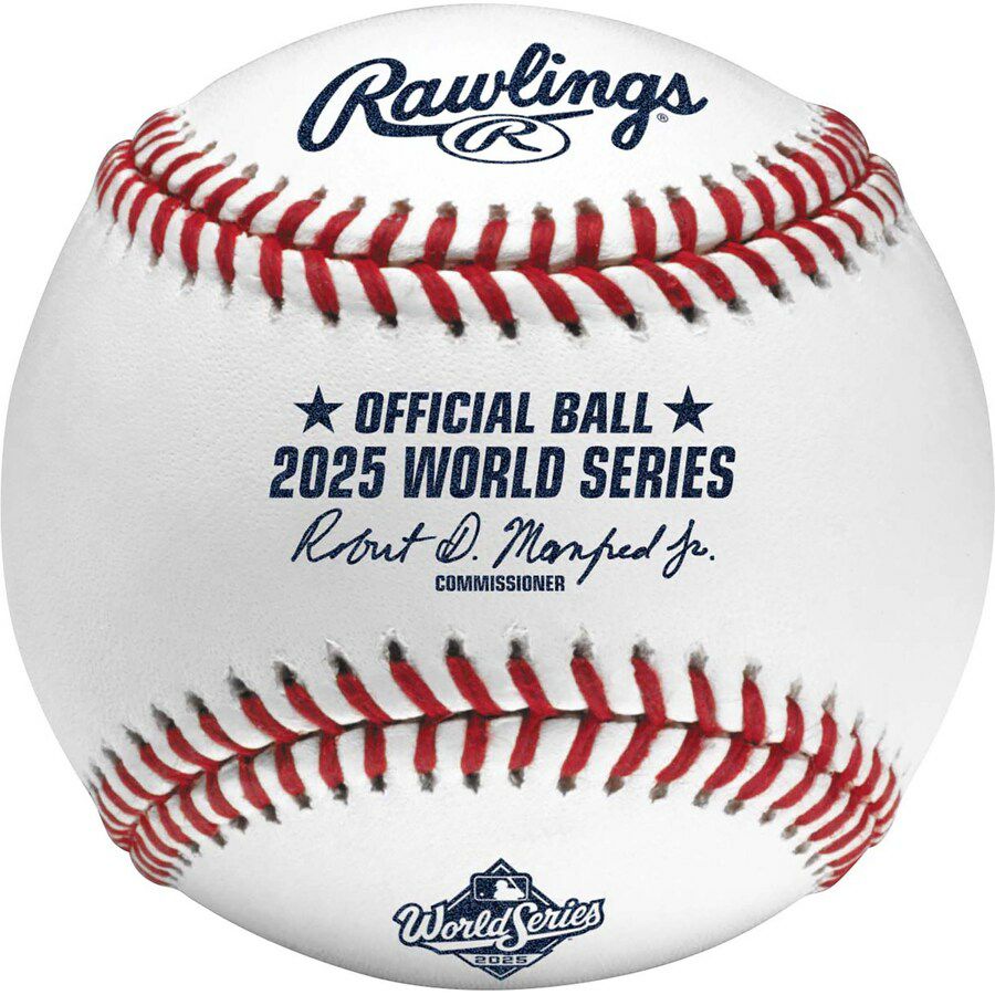 MLB ドジャース ブルージェイズ ボール ワールドシリーズ2025 ロゴ