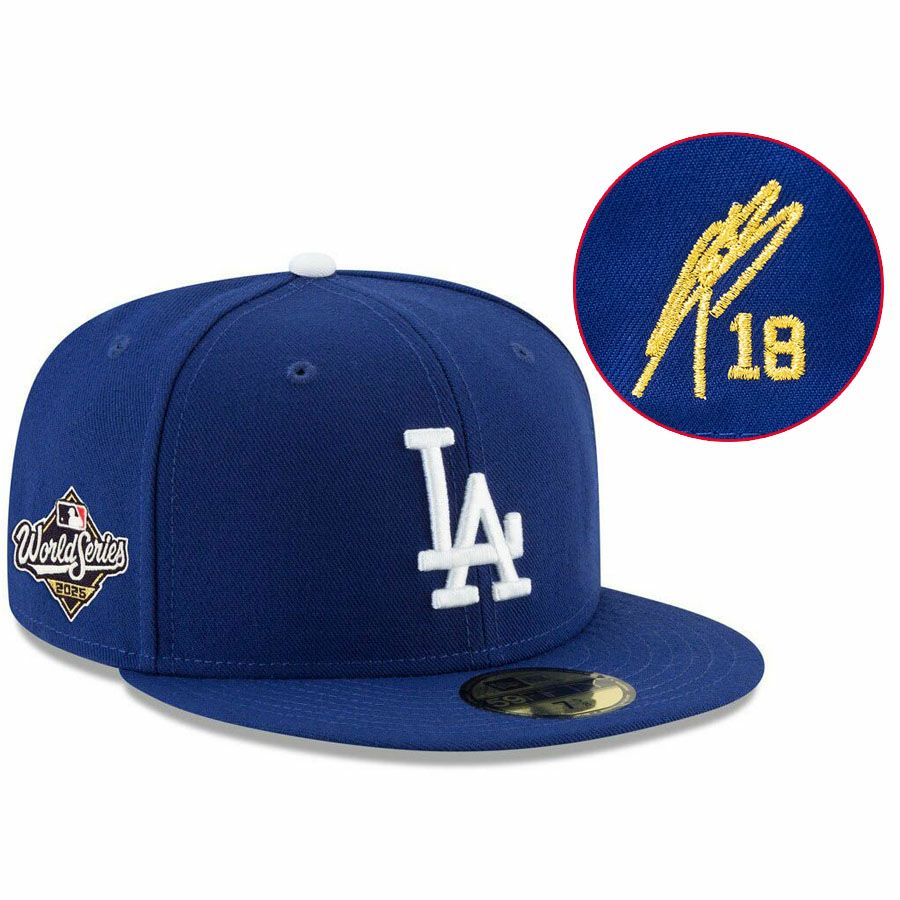 MLB 山本由伸 ドジャース キャップ 海外カスタム ワールドシリーズ