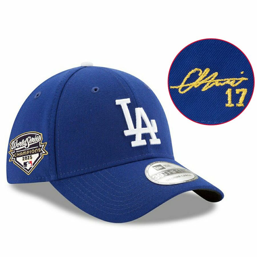 MLB 大谷翔平 ドジャース キャップ ワールドシリーズ 2025 優勝 Side