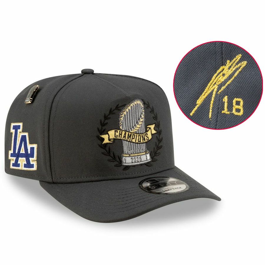 MLB 山本由伸 ドジャース キャップ 【海外モデル】ワールドシリーズ