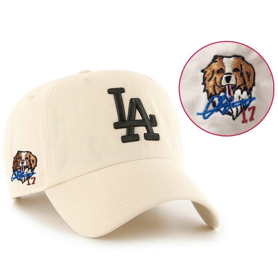 MLB 大谷翔平 ドジャース キャップ 【セレクション特注】サイン刺繍