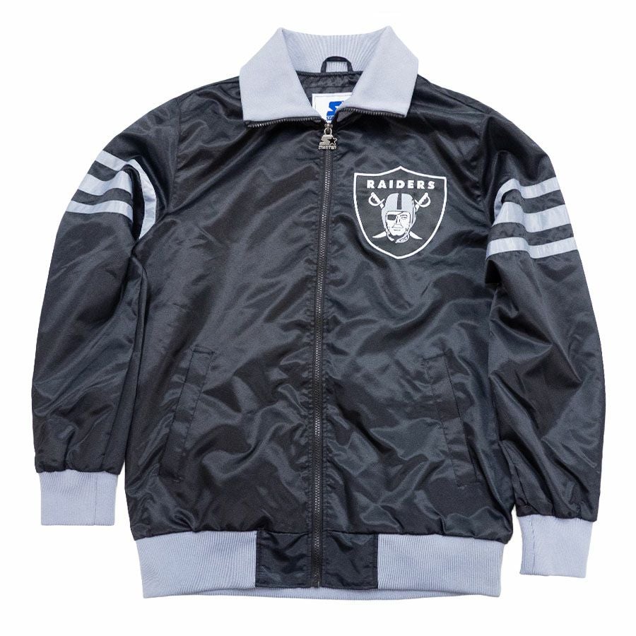 XLサイズ【超激レア】スターター レイダース　ジャケット NFL レア STARTER スターター RAIDERS レイダース NFL リバーシブル
