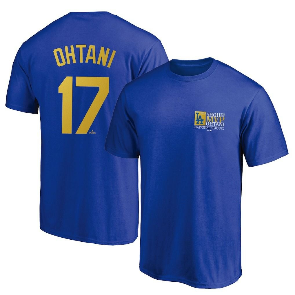 MLB 大谷翔平 ドジャース Tシャツ 【国内版】ネーム＆ナンバー T-Shirt