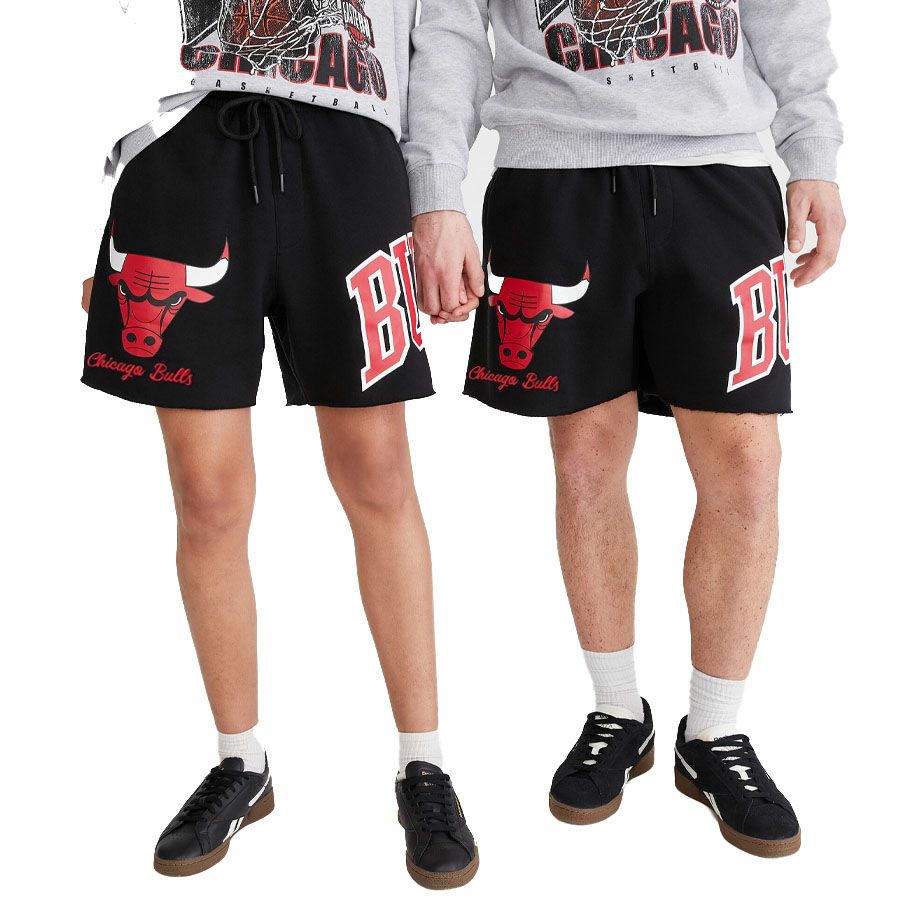 【新品】ULTRA GAME x NBA シカゴ ブルズ ハーフパンツ NBA シカゴ・ブルズ ロングパンツ 【現地買付】ジョガー スウェット