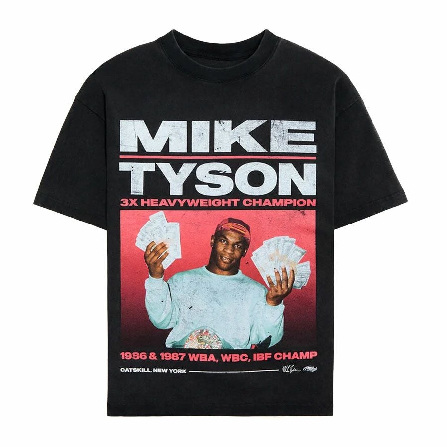 Boxing マイク・タイソン Tシャツ 現地買付品 Money Man T-Shirt Mike
