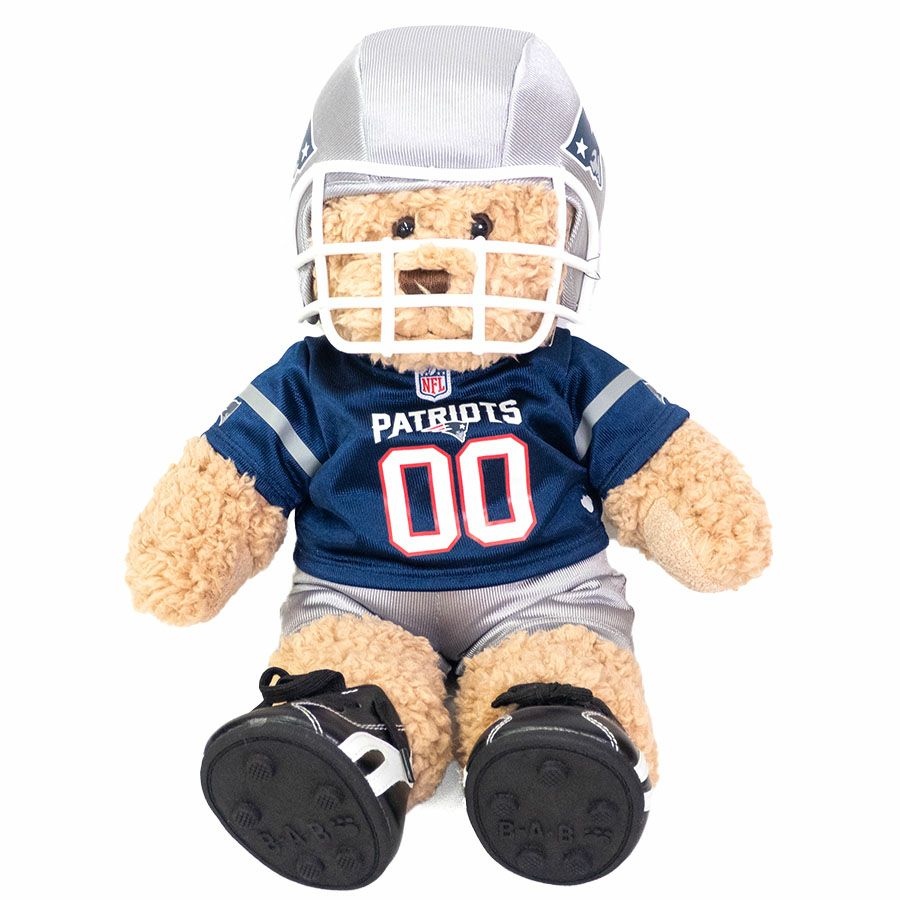 NFL ペイトリオッツ ぬいぐるみ ビルドアベアー くま Timeless Teddy