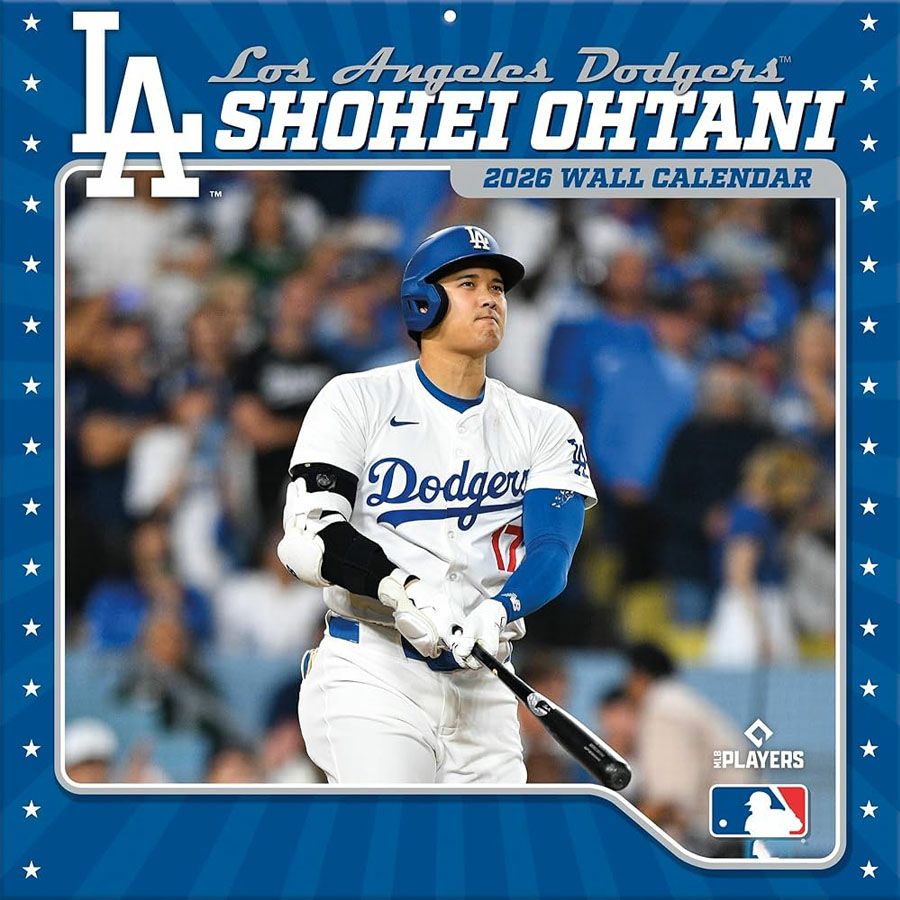 MLB ドジャース 大谷翔平 2026年 卓上カレンダー | セレクション | MLB