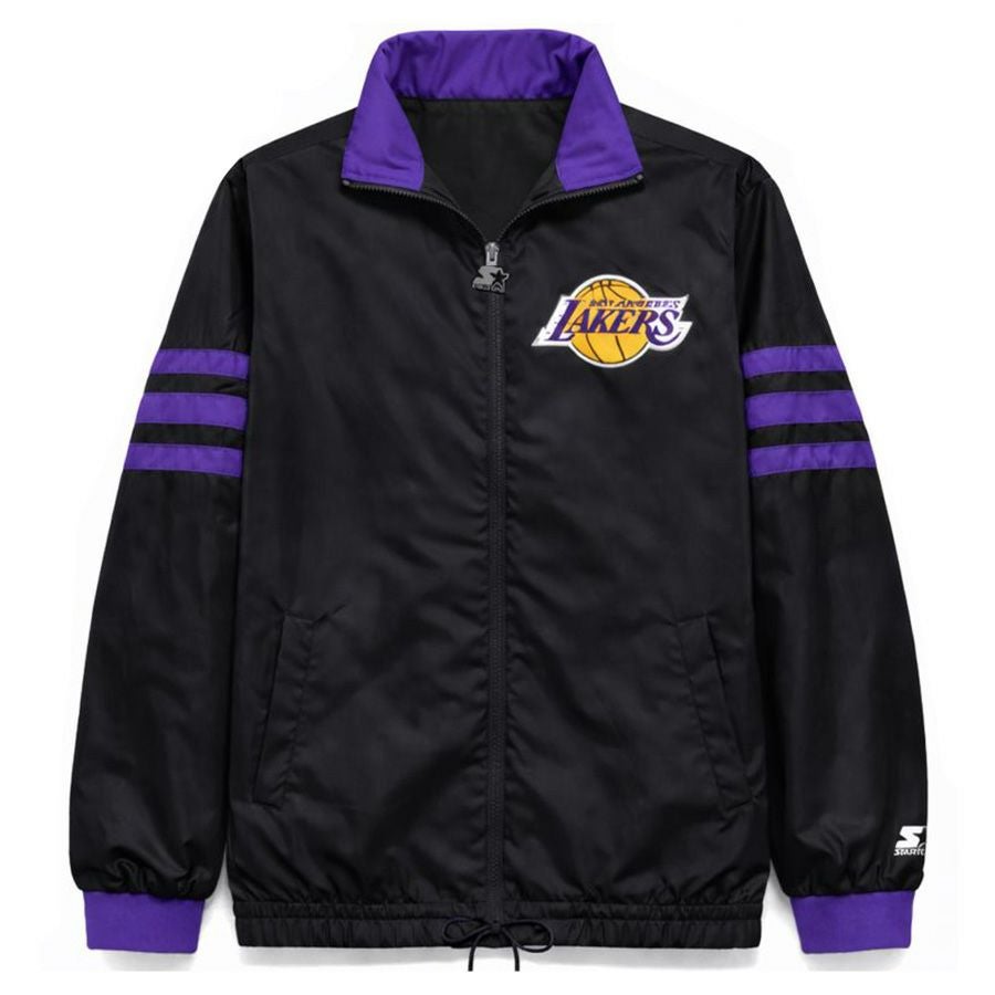 レイカーズスタジャン　90s USA製 90年代 USA製 STERTER スターター LOS ANGELES LAKERS ロサンゼルス