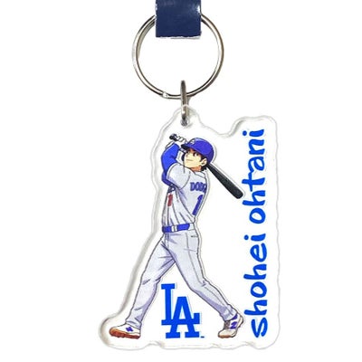MLB 大谷翔平 ドジャース キーホルダー Anime Player Player Keychain 