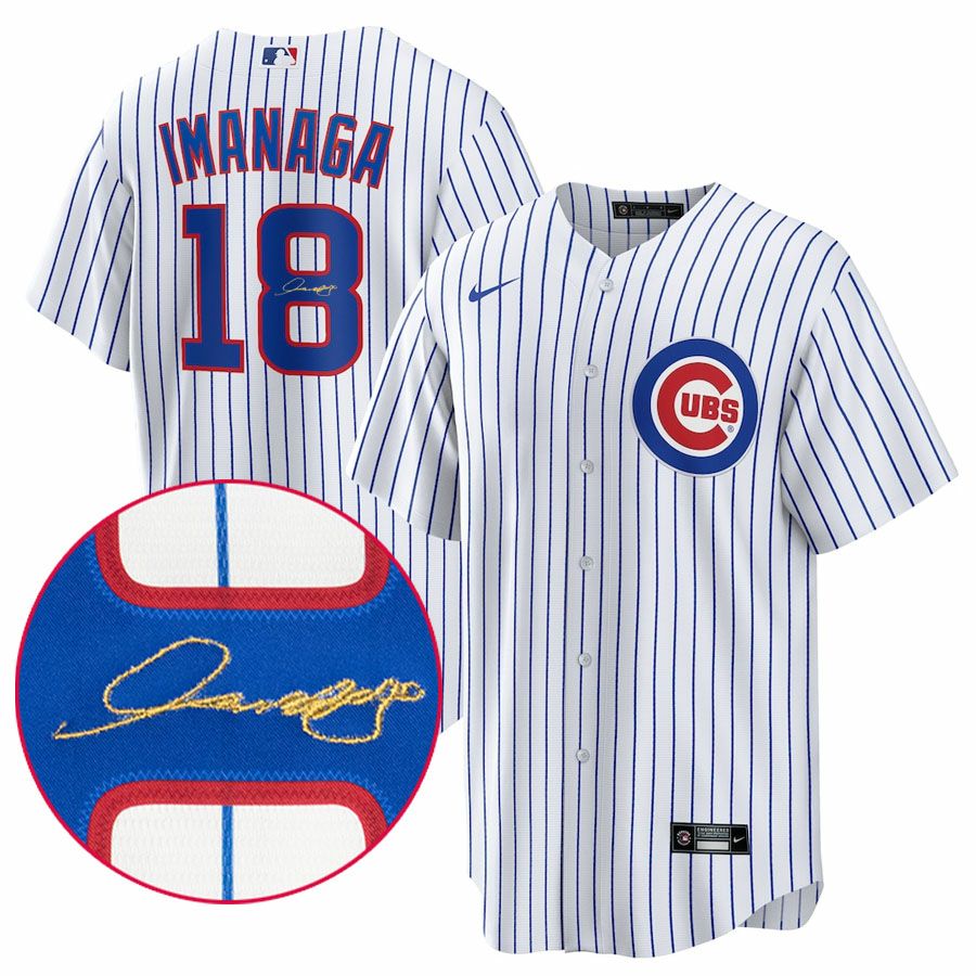 MLB 今永昇太 カブス 直筆サイン デラックスフレーム White Nike