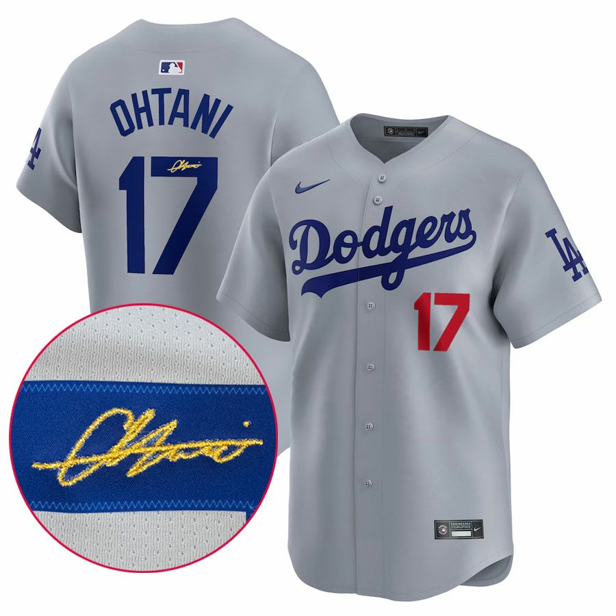 MLB 大谷翔平 ドジャース ユニフォーム 【優勝時着用デザイン