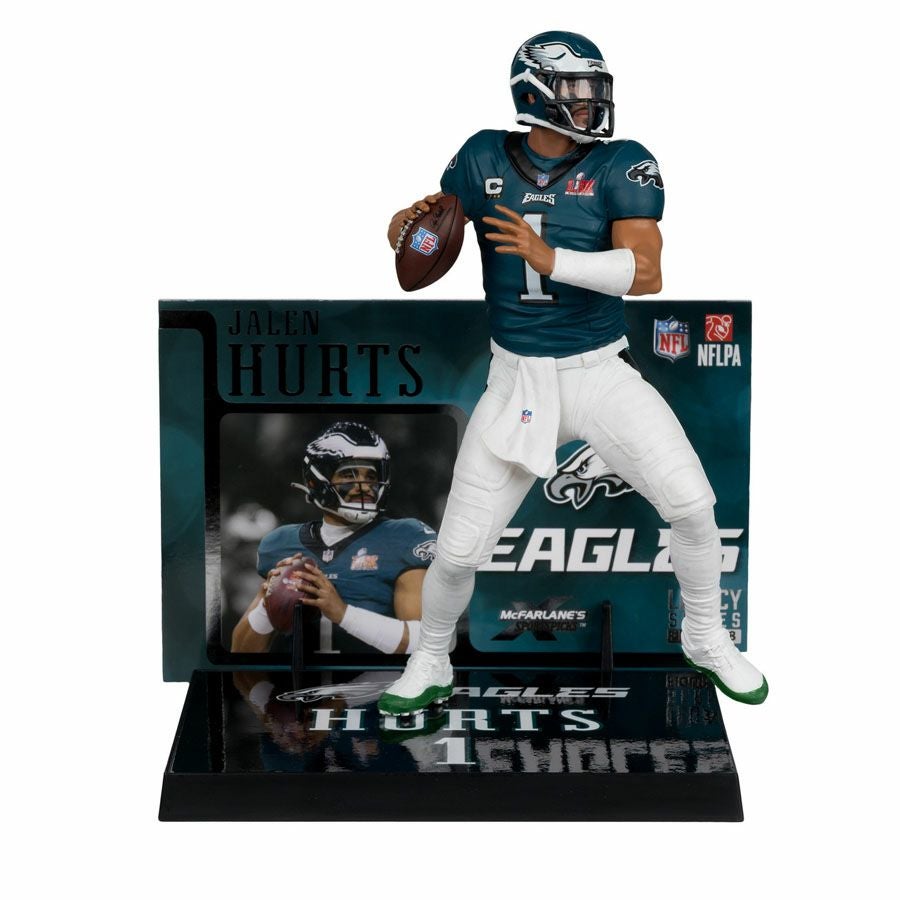 NFL ジェイレン・ハーツ イーグルス フィギュア 7-Inch Posed Figure