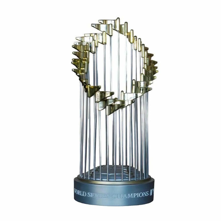 Blake Snell フィギュア & ワールドシリーズトロフィー I normally don't do these, but my Blake Snell bobblehead was