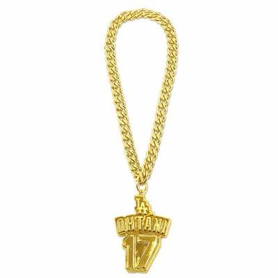 MLB 大谷翔平 ドジャース ネックレス アクセサリー Novelty Oversized