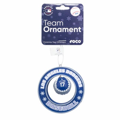 MLB 大谷翔平 ドジャース クリスマスオーナメント Dodgers Jersey 