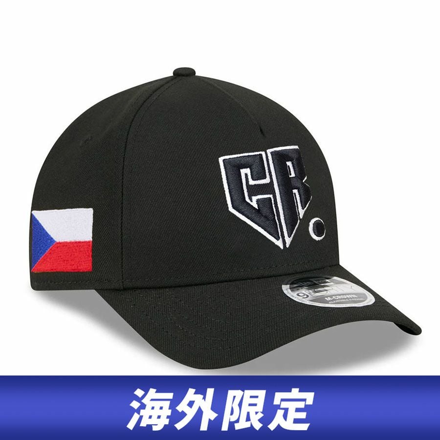 【WBC 2026】チェコ共和国　9FORTY ブラック＆ブラックロゴ WBC チェコ代表 キャップ 【海外限定】2026 ワールドベースボール