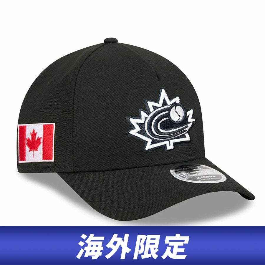 【WBC 2026】チェコ共和国　9FORTY ブラック＆ブラックロゴ WBC チェコ代表 キャップ 【海外限定】2026 ワールドベースボール