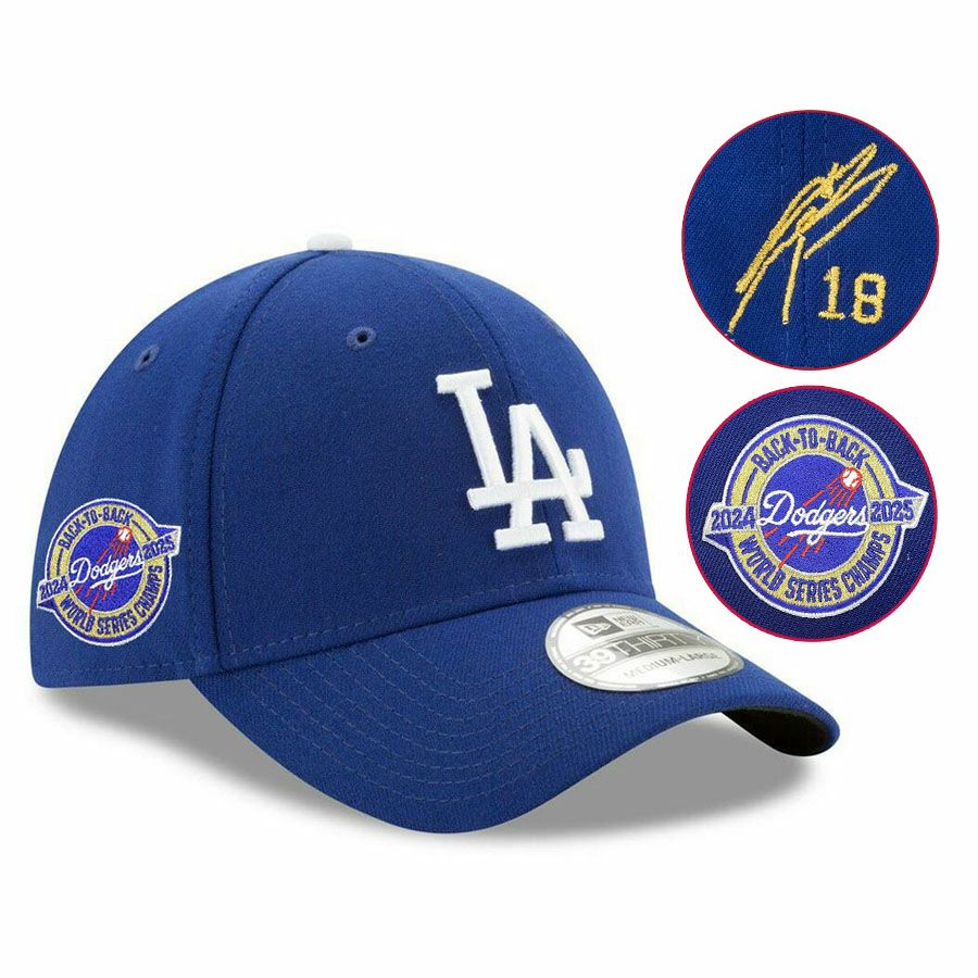 MLB 山本由伸 ドジャース キャップ 【海外カスタム】2024-2025