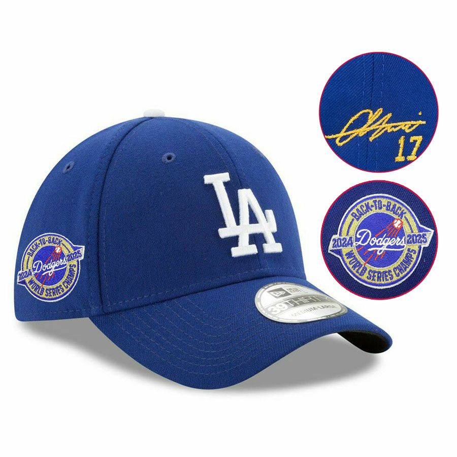 MLB 大谷翔平 ドジャース キャップ ワールドシリーズ 2025 優勝 Side