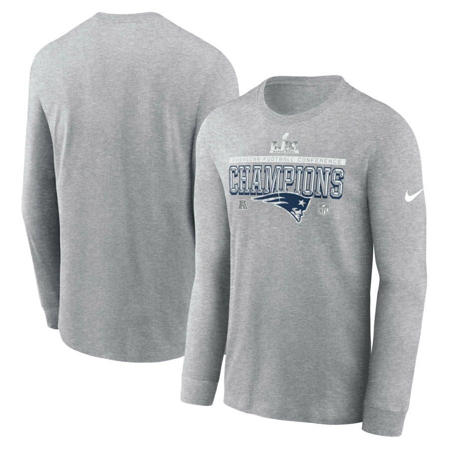 NFL ペイトリオッツ Tシャツ 【海外モデル】2025 AFC 優勝 ロッカー