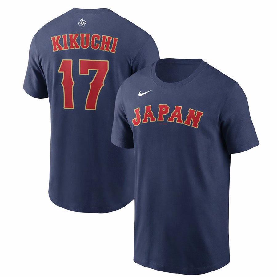 WBC 菊池雄星 #17 侍ジャパン 日本代表 Tシャツ 【国内モデル】2026