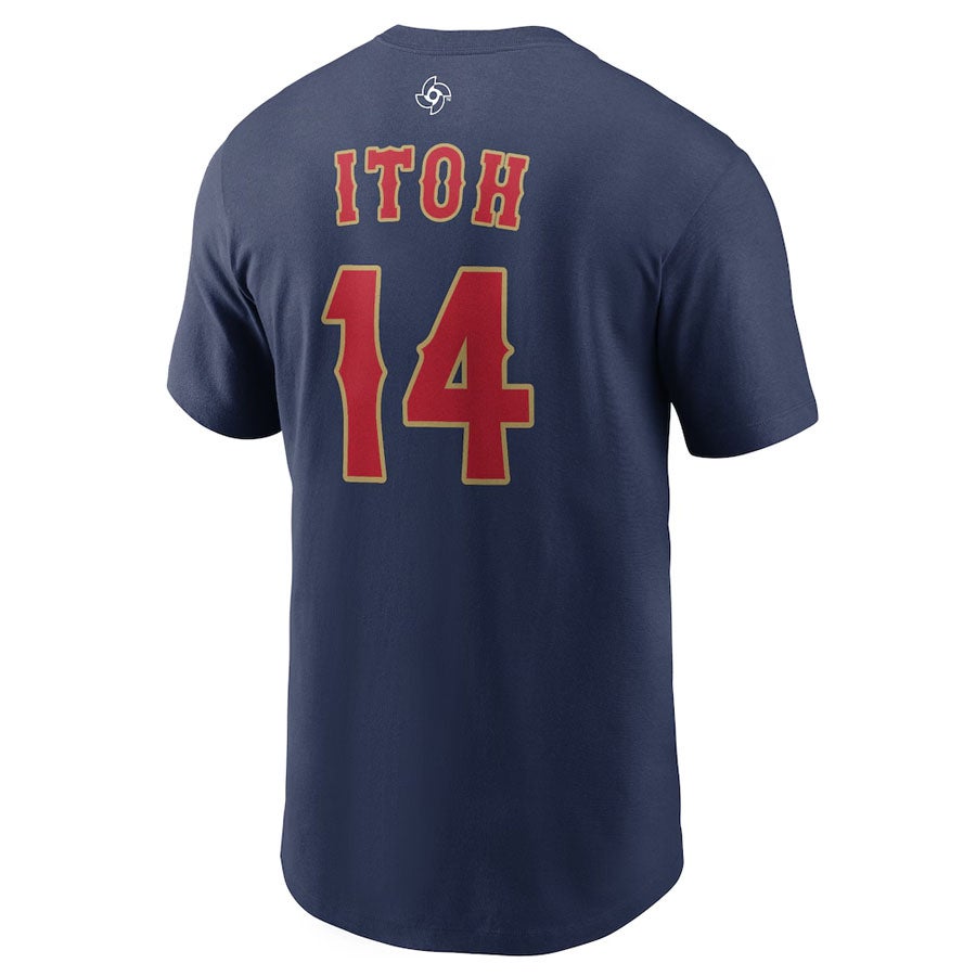 WBC 伊藤大海 #14 侍ジャパン 日本代表 Tシャツ 【国内モデル】2026