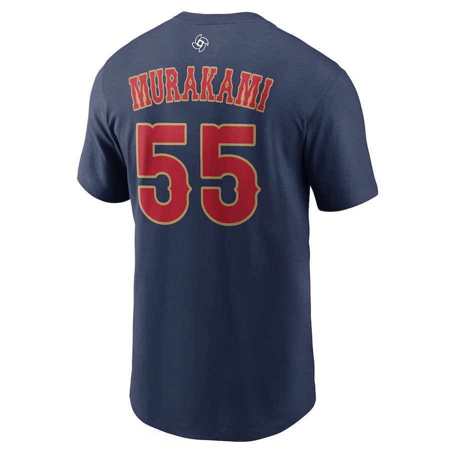 WBC 村上 宗隆 #55 侍ジャパン 日本代表 Tシャツ 【国内モデル】2026