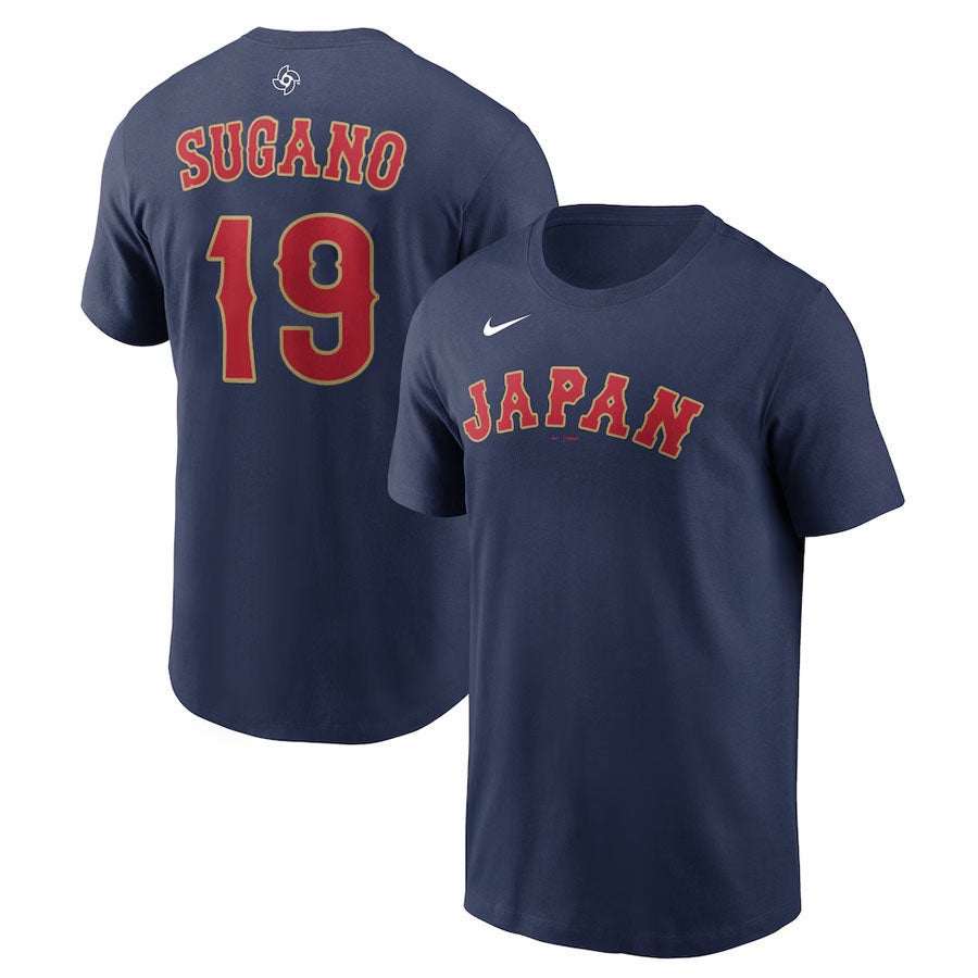 WBC 菅野智之 #19 侍ジャパン 日本代表 Tシャツ 【国内モデル】2026