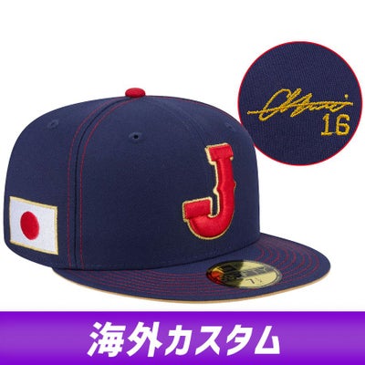 WBC 大谷翔平 #16 侍ジャパン 日本代表 キャップ 【海外カスタム】2026 
