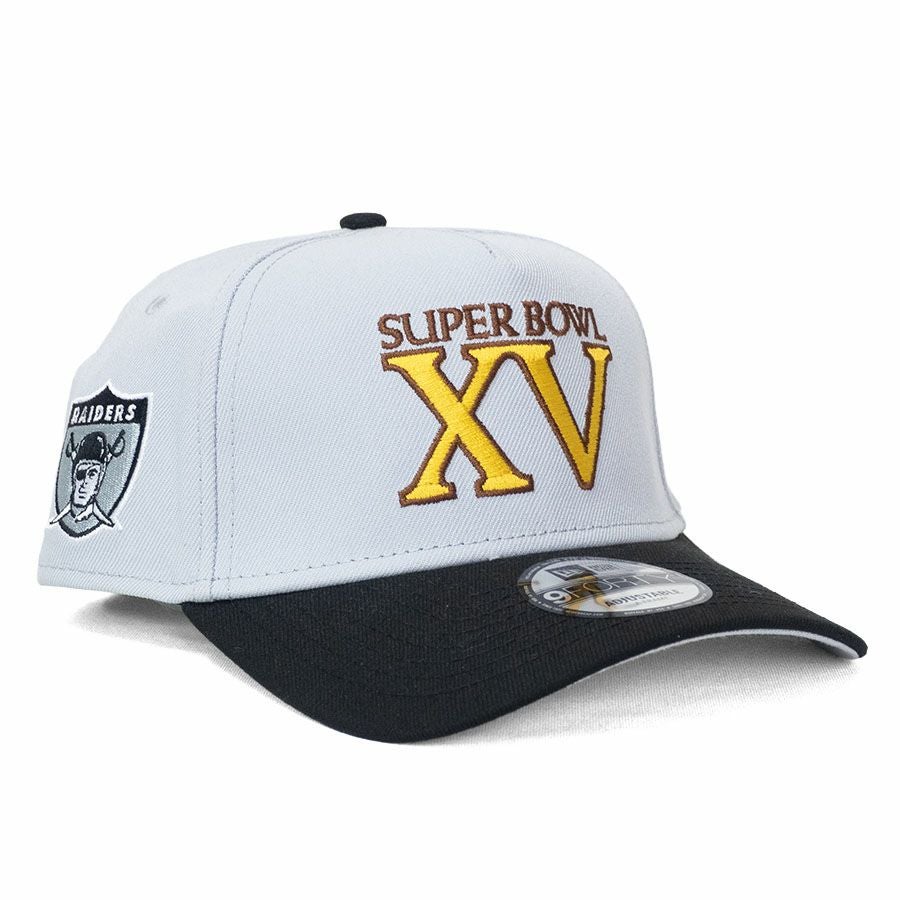NFL レイダース キャップ スーパーボウル レトロ スクリプト 9FIFTY