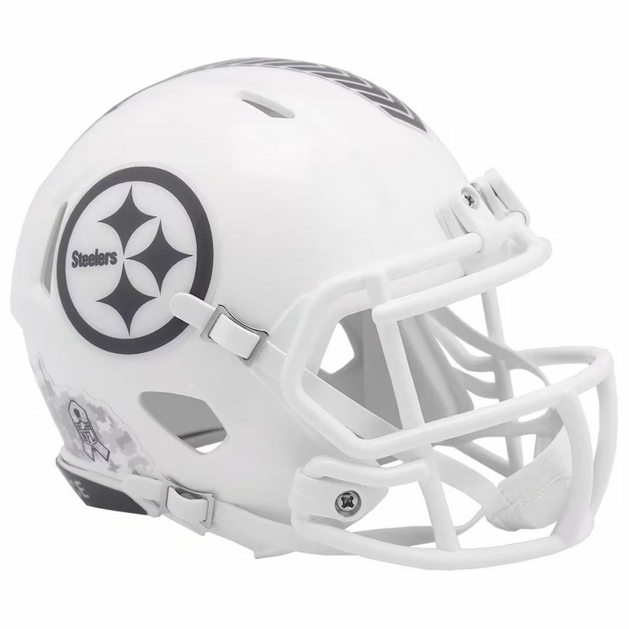 NFL バイキングス ミニヘルメット Black Matte Alternate Speed Mini