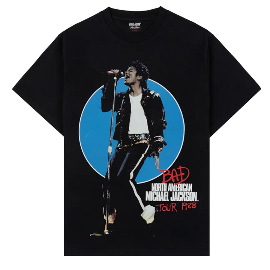 Music マイケル・ジャクソン Tシャツ 【現地買付】Bad Tour ツアー